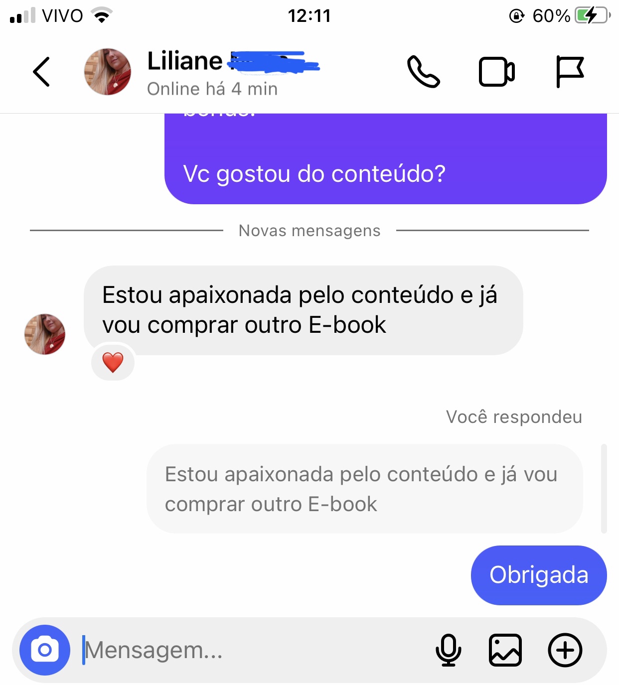 Depoimento aluno 1