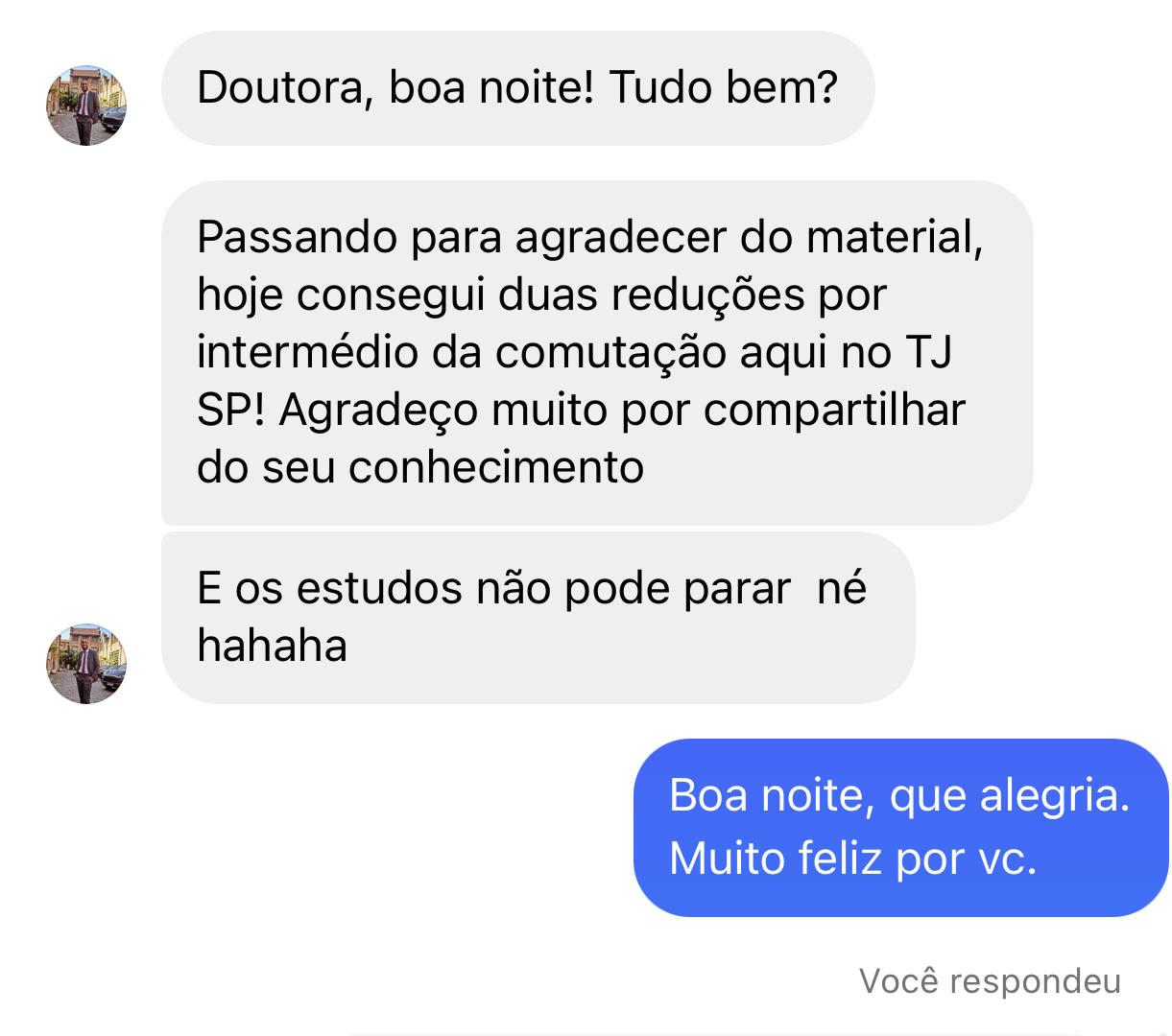 Depoimento aluno 3